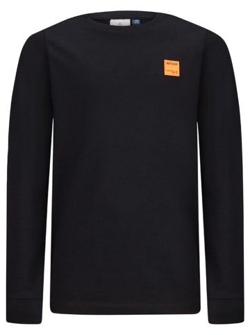 Retour Longsleeve "Ossian" in Schwarz