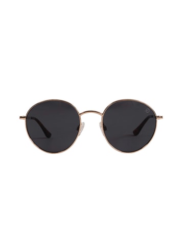 Wind & Vibes Męskie okulary przeciwsłoneczne "Milan" w kolorze złoto-czarnym
