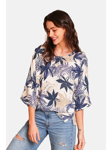 Le Jardin du Lin Linnen shirt blauw