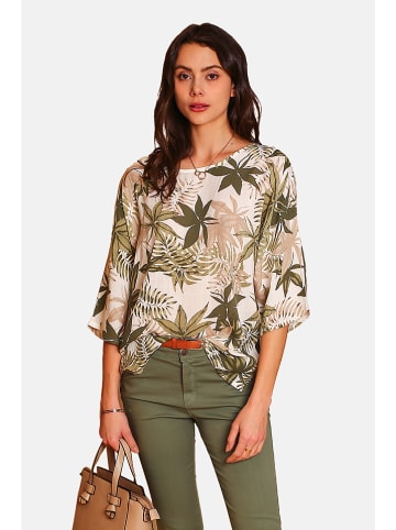 Le Jardin du Lin Leinen-Shirt in Khaki