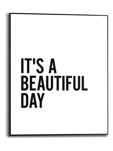 Orangewallz Druk artystyczny "Beautiful Day" w ramce
