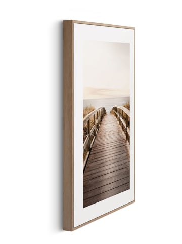 Orangewallz Druki artystyczne (4 szt.) "Outside Feeling" w ramce