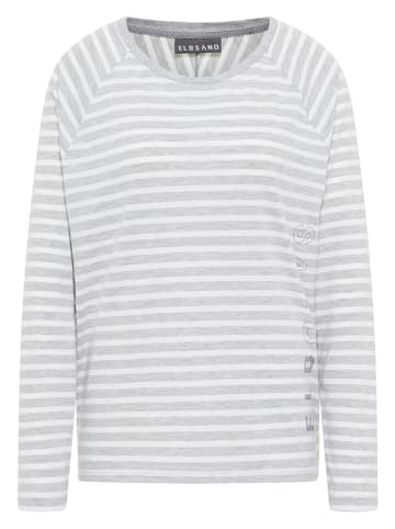 ELBSAND Longsleeve "Melle" lichtgrijs
