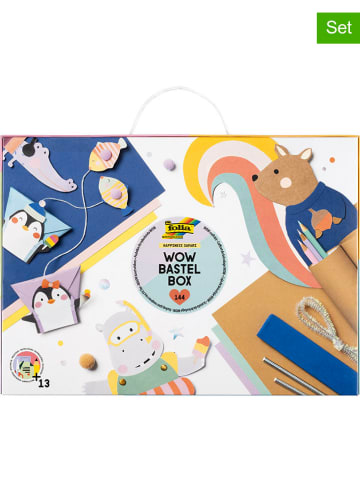 folia PAPER 144tlg. Bastelbox "Happiness Safari" in Bunt