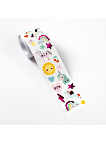 folia PAPER Sticker "Unicorn" meerkleurig - 352 stuks