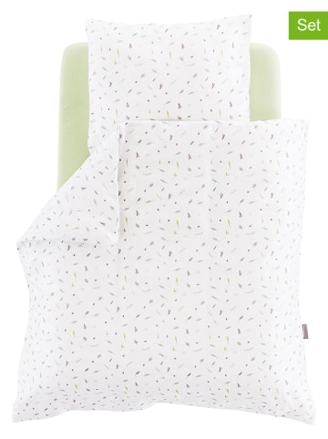 Träumeland Beddengoedset "Sommergrün" wit