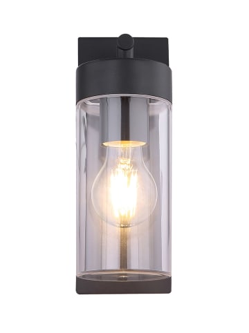 Globo lighting LED-Außenleuchte "Vessa" in Anthrazit - (B)8,9 x (H)25 cm