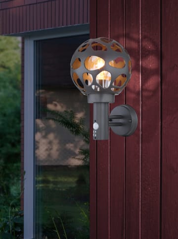 Globo lighting LED-Außenleuchte "Hilario" in Schwarz - (B)20 x (H)32 cm