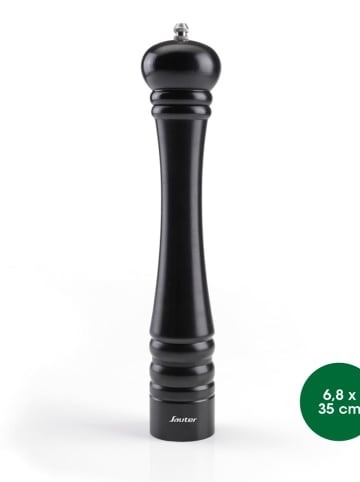 Sauter Pfeffermühle in Schwarz - (L)35 cm