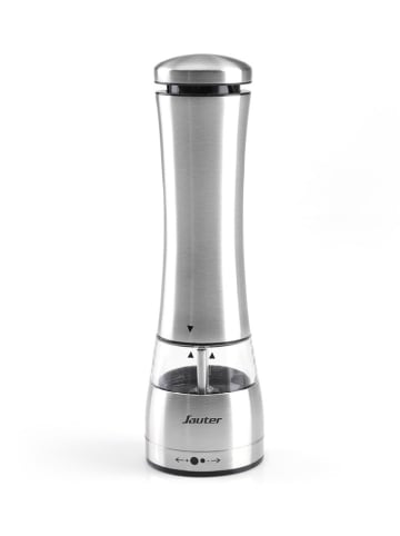 Sauter Elektrische Pfeffermühle in Silber - (L)22 cm