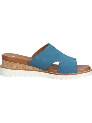 Ara Shoes Leren slippers blauw