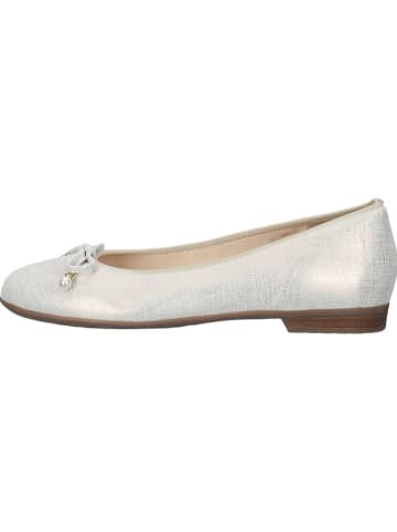 Ara Shoes Leren ballerina's crème