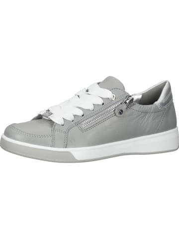 Ara Shoes Leder-Sneakers in Hellgrau