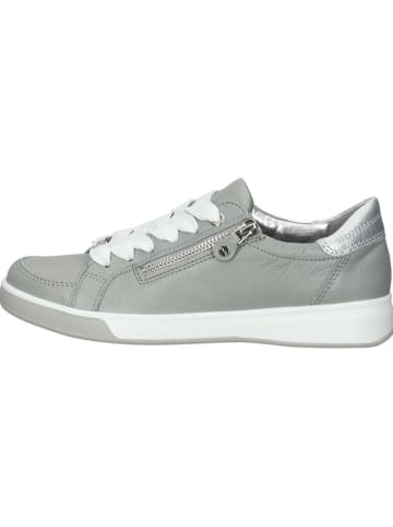 Ara Shoes Leder-Sneakers in Hellgrau
