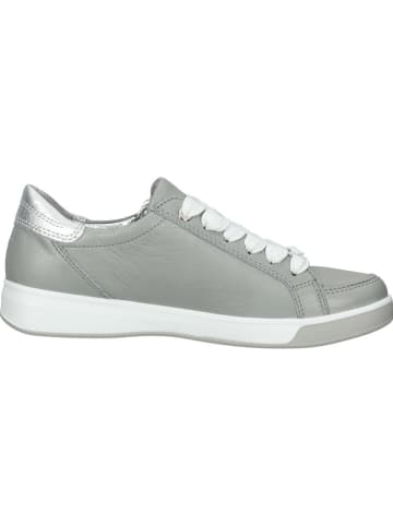 Ara Shoes Leder-Sneakers in Hellgrau
