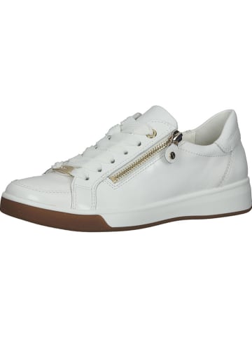 Ara Shoes Skórzane sneakersy w kolorze białym