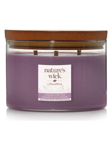Nature's Wick by WoodWick Świeca zapachowa "Lavender & Oat Milk" - 433 g