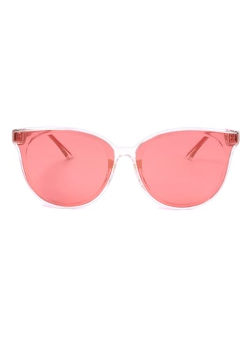 Jimmy Choo Damen-Sonnenbrille in Transparent/ Rosa