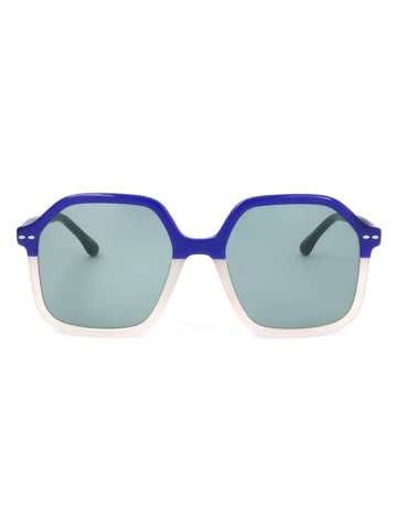 ISABEL MARANT ÉTOILE Damen-Sonnenbrille in Blau-Creme/ Grau