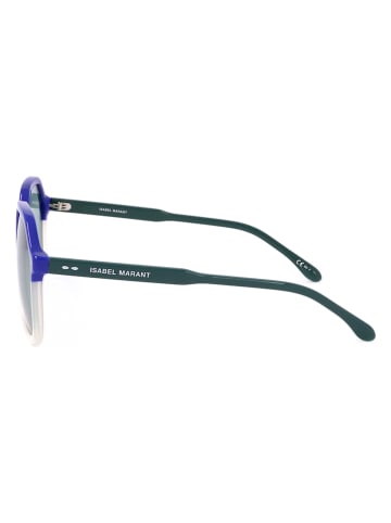 ISABEL MARANT ÉTOILE Damen-Sonnenbrille in Blau-Creme/ Grau