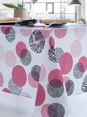 Calitex Tischdecke "Rose" in Creme/ Bunt