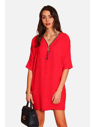 ASSUILI Kleid in Rot