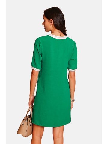 ASSUILI Kleid in Grün