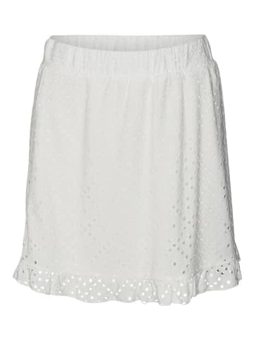 Vero Moda Spódnica "Tassa" w kolorze białym