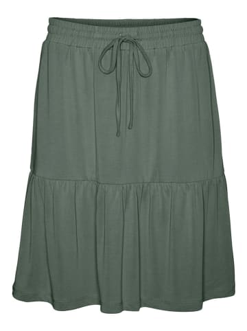 Vero Moda Spódnica "Filli" w kolorze oliwkowym