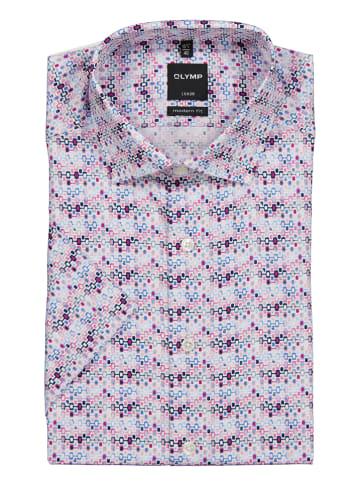 OLYMP Hemd "Luxor" - Modern fit - in Pink/ Blau