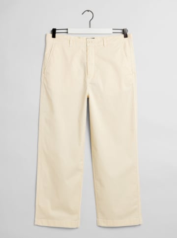 Gant Spodnie chino w kolorze kremowym