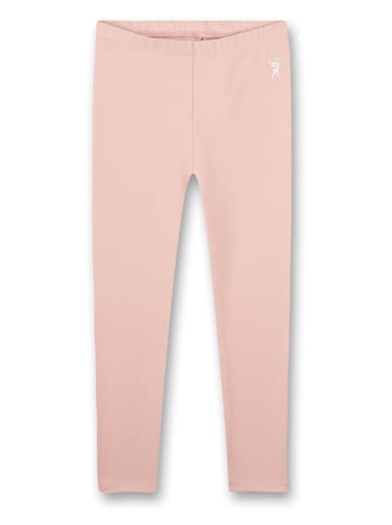 Sanetta Kidswear Legginsy w kolorze jasnoróżowym