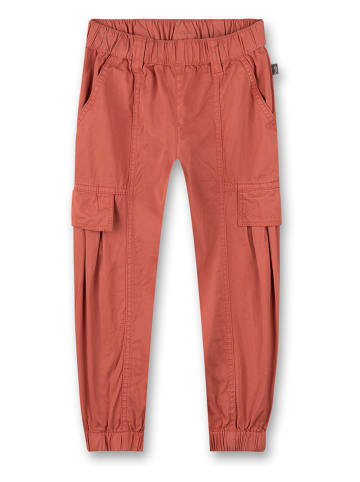 Sanetta Kidswear Bojówki w kolorze czerwonym
