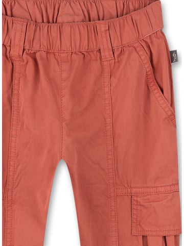 Sanetta Kidswear Bojówki w kolorze czerwonym