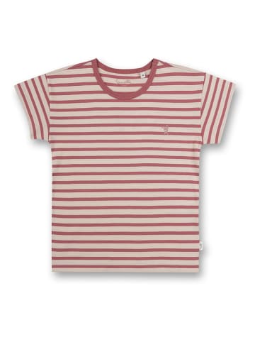 Sanetta Pure Shirt in Rot/ Weiß