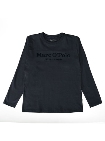Marc O'Polo Junior Koszulka w kolorze granatowo-białym