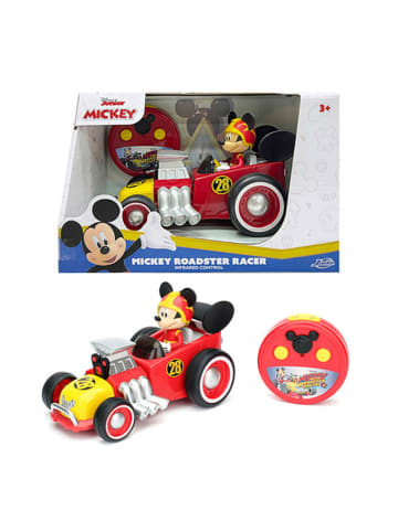 Disney Mickey Mouse Pojazd zdalnie sterowany "Mickey Roadster Racer" w kolorze czerwonym - 3+