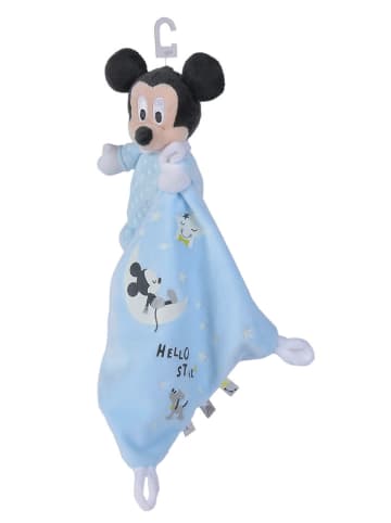 Disney Mickey Mouse Schmusetuch "Mickey" in Hellblau - (L)35 cm