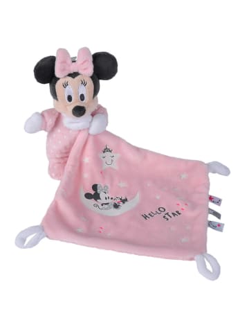 Disney Minnie Mouse Knuffeldoek "Minnie" lichtroze - (L)35 cm