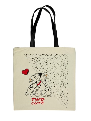 Disney Shopper "Dalmatiner" in Creme - (B)44 x (H)44 x (T)5 cm