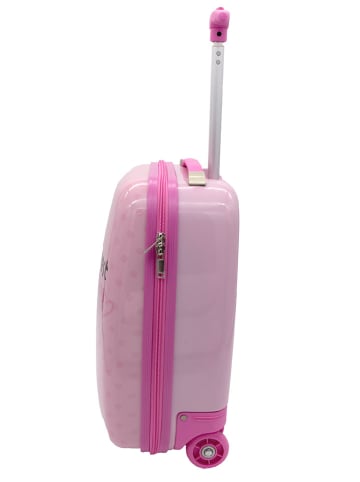 Disney Minnie Mouse Hardcase-Trolley in Pink - (B)33 x (H)44 x (T)20 cm