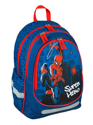 Disney Plecak w kolorze niebiesko-czerwonym - 31 x 43 x 19 cm