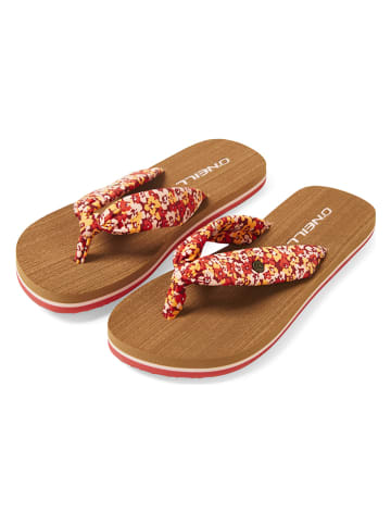 O`Neill Teenslippers "Dusty Sun" oranje/rood