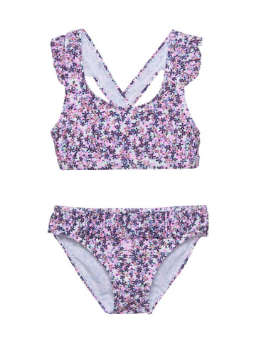 Color Kids Bikini paars/donkerblauw/wit