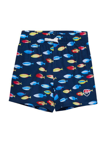 Color Kids Badeshorts in Dunkelblau/ Bunt