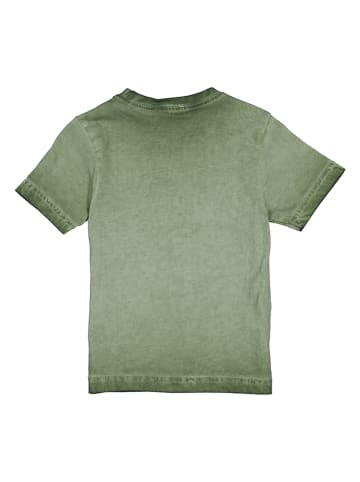 Isartrachten Traditioneel shirt olijfgroen