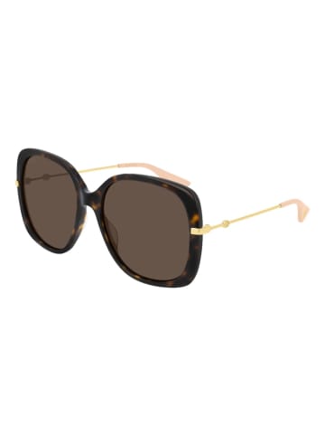 Gucci Dameszonnebril bruin