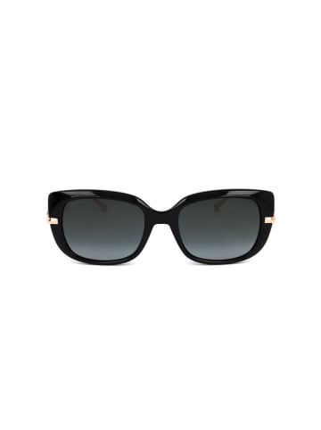 Jimmy Choo Damen-Sonnenbrille in Schwarz/ Gold