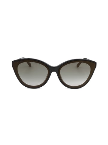 Jimmy Choo Damskie okulary przeciwsłoneczne w kolorze złoto-brązowo-szarym