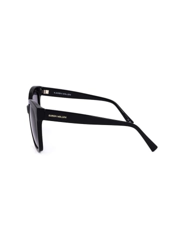 Karen Millen Damen-Sonnenbrille in Schwarz/ Dunkelblau